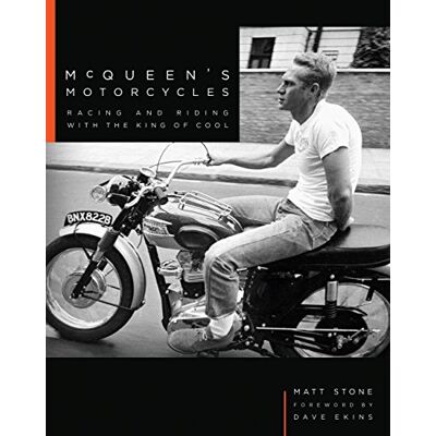 Stone, Matt McQueen's Motorcycles: Racing and Riding With the King of Cool - Publicité Stone, Matt McQueen's Motorcycles: Racing and Riding With the King of Cool - Publicité