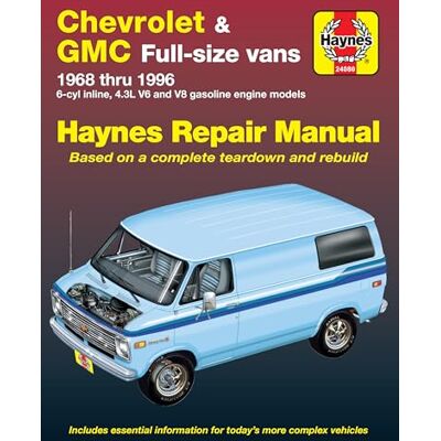 Haynes Chevrolet & GMC Full-size vans 1968 thru 1996 - Publicité Haynes Chevrolet & GMC Full-size vans 1968 thru 1996 - Publicité