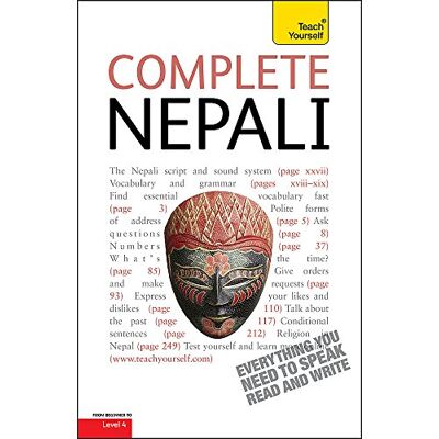 Hutt, Michael Complete Nepali Beginner to Intermediate Course: Learn to read, write, speak and understand a new language with Teach Yourself - Publicité Hutt, Michael Complete Nepali Beginner to Intermediate Course: Learn to read, write, speak and understand a new language with Teach Yourself - Publicité