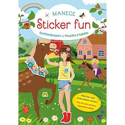 Collectif Manege Sticker Fun Poupées à habiller - Publicité Collectif Manege Sticker Fun Poupées à habiller - Publicité