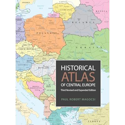 Magocsi, Paul Robert Historical Atlas of Central Europe - Publicité Magocsi, Paul Robert Historical Atlas of Central Europe - Publicité