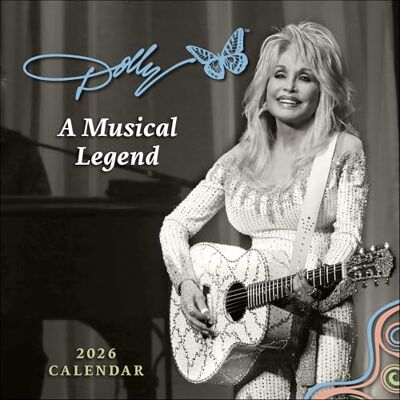 Andrews McMeel Publishing Dolly Parton: A Musical Legend 2026 Mini Wall Calendar - Publicité Andrews McMeel Publishing Dolly Parton: A Musical Legend 2026 Mini Wall Calendar - Publicité