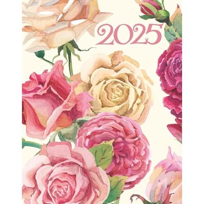 Carousel Calendars 2025 Emma Bridgewater Roses All My Life Deluxe Diary Planner: Plastic Free Packaging - Publicité Carousel Calendars 2025 Emma Bridgewater Roses All My Life Deluxe Diary Planner: Plastic Free Packaging - Publicité