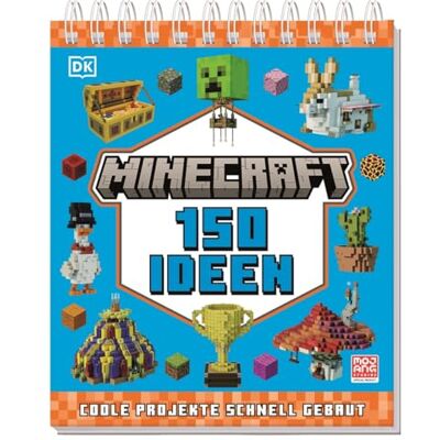 Stone, Tom Minecraft 150 Ideen: Coole Projekte schnell gebaut. 150 kreative Minecraft-Ideen als praktischer Tisch-Aufsteller. Für Gamer und Kinder ab 6 Jahren - Publicité Stone, Tom Minecraft 150 Ideen: Coole Projekte schnell gebaut. 150 kreative Minecraft-Ideen als praktischer Tisch-Aufsteller. Für Gamer und Kinder ab 6 Jahren - Publicité