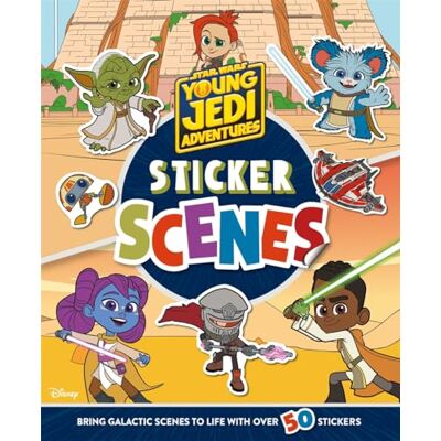 Walt Disney Star Wars Jedi Adventures: Sticker Scenes - Publicité Walt Disney Star Wars Jedi Adventures: Sticker Scenes - Publicité