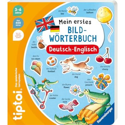 tiptoi® Mein erstes Bild-Wörterbuch Deutsch-Englisch - Publicité tiptoi® Mein erstes Bild-Wörterbuch Deutsch-Englisch - Publicité