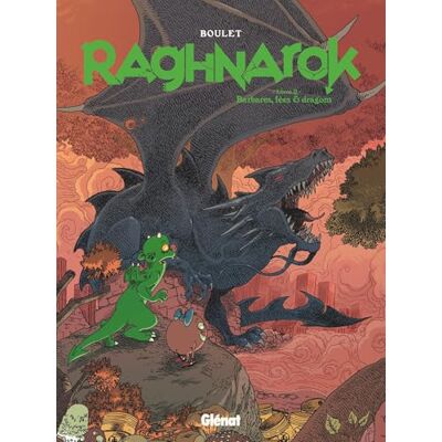 Boulet Raghnarok Livre 2: Barbares, fées et dragons - Publicité Boulet Raghnarok Livre 2: Barbares, fées et dragons - Publicité