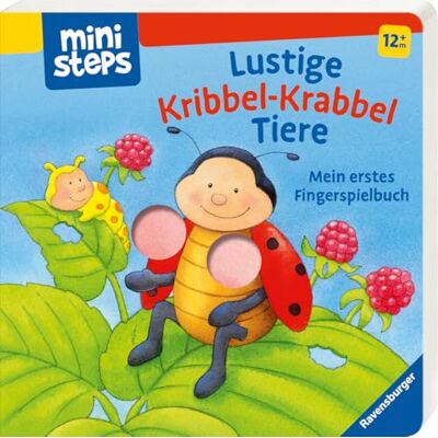 ministeps: Lustige Kribbel-Krabbel Tiere: Mein erstes Fingerspielbuch. Ab 12 Monaten. Publicité ministeps: Lustige Kribbel-Krabbel Tiere: Mein erstes Fingerspielbuch. Ab 12 Monaten. Publicité