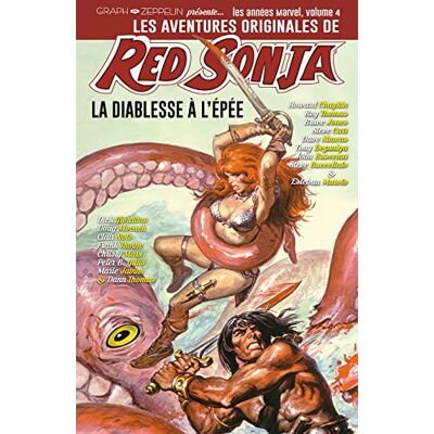 Roy, Thomas Les aventures originales de Red Sonja Volume 4: La diablesse à l'épée - Publicité Roy, Thomas Les aventures originales de Red Sonja Volume 4: La diablesse à l'épée - Publicité
