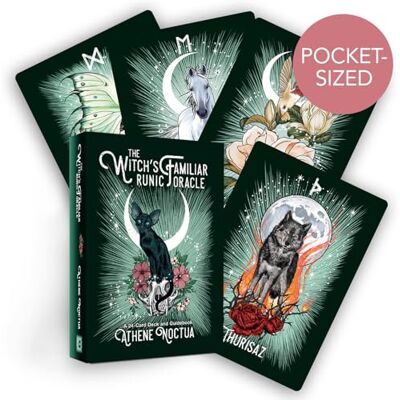 Noctua, Athene The Witch’s Familiar Runic Oracle: A 24-card Deck and Guidebook - Publicité Noctua, Athene The Witch’s Familiar Runic Oracle: A 24-card Deck and Guidebook - Publicité