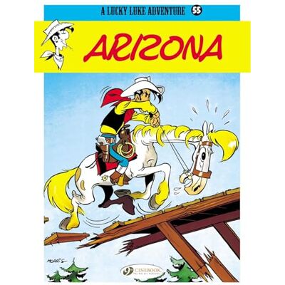 Morris Lucky Luke tome 55 Arizona (55) - Publicité Morris Lucky Luke tome 55 Arizona (55) - Publicité