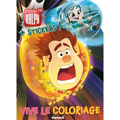 Collectif Disney Ralph 2.0 Vive le coloriage ! - Publicité Collectif Disney Ralph 2.0 Vive le coloriage ! - Publicité
