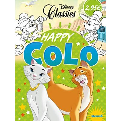 Collectif Disney Classics Happy Colo Livre de coloriage Dès 5 ans - Publicité Collectif Disney Classics Happy Colo Livre de coloriage Dès 5 ans - Publicité