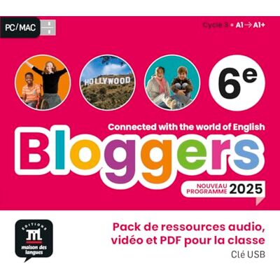 Collectif Bloggers 6e Programme 2025 Clé USB avec vidéos/audios - Publicité Collectif Bloggers 6e Programme 2025 Clé USB avec vidéos/audios - Publicité