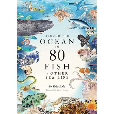 Scales, Helen Around the Ocean in 80 Fish and other Sea Life - Publicité Scales, Helen Around the Ocean in 80 Fish and other Sea Life - Publicité