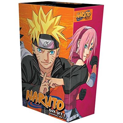 Kishimoto, Masashi Naruto Box Set 3: Volumes 49-72 with Premium - Publicité Kishimoto, Masashi Naruto Box Set 3: Volumes 49-72 with Premium - Publicité