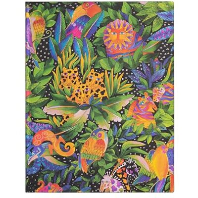 Paperblanks Carnets Flexis à Couverture Souple Jungle Song Non ligné Ultra (180 × 230 mm) - Publicité Paperblanks Carnets Flexis à Couverture Souple Jungle Song Non ligné Ultra (180 × 230 mm) - Publicité