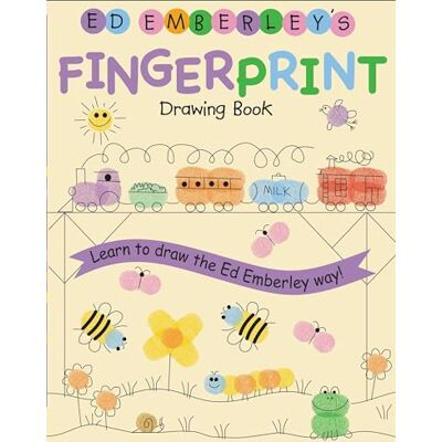 Emberley, Ed Ed Emberley's Fingerprint Drawing Book - Publicité Emberley, Ed Ed Emberley's Fingerprint Drawing Book - Publicité