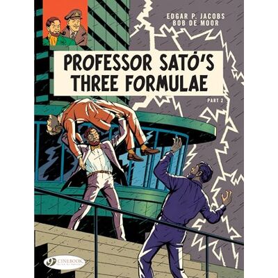 Jacobs, Edgar Pierre Blake & Mortimer tome 23 Professor Sato's three formule partie 2 (23) - Publicité Jacobs, Edgar Pierre Blake & Mortimer tome 23 Professor Sato's three formule partie 2 (23) - Publicité