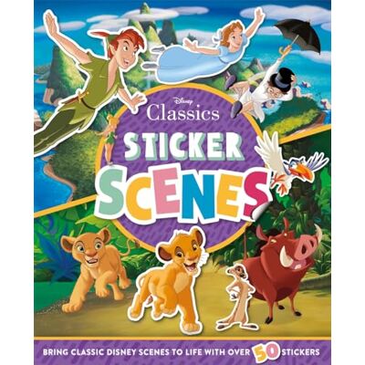 Walt Disney Disney Classics: Sticker Scenes - Publicité Walt Disney Disney Classics: Sticker Scenes - Publicité