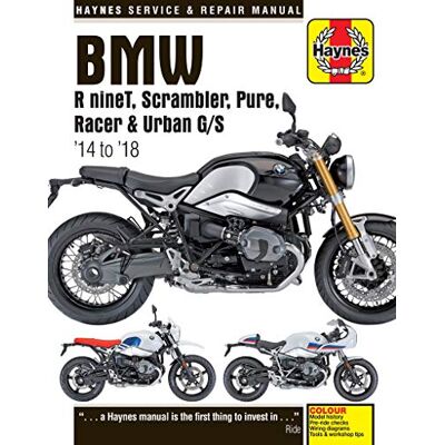 Haynes BMW R ninet, Scrambler, Pure, Racer & Urban G/S '14 to '18: Service & Repair Manual - Publicité Haynes BMW R ninet, Scrambler, Pure, Racer & Urban G/S '14 to '18: Service & Repair Manual - Publicité