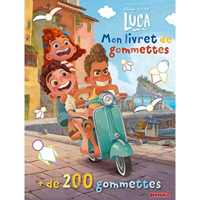 Collectif Disney Pixar Luca Mon livret de gommettes Livret de gommettes Dès 3 ans - Publicité Collectif Disney Pixar Luca Mon livret de gommettes Livret de gommettes Dès 3 ans - Publicité
