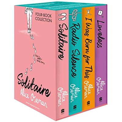 Oseman, Alice Alice Oseman Four-Book Collection Box Set (Solitaire, Radio Silence, I Was Born For This, Loveless) - Publicité Oseman, Alice Alice Oseman Four-Book Collection Box Set (Solitaire, Radio Silence, I Was Born For This, Loveless) - Publicité