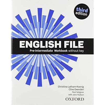 XXX English File 3rd Edition Pre-Intermediate Workbook without Key Pack 2019 Edition - Publicité XXX English File 3rd Edition Pre-Intermediate Workbook without Key Pack 2019 Edition - Publicité