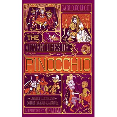 Collodi, Carlo The Adventures of Pinocchio (MinaLima Edition): (Ilustrated with Interactive Elements) - Publicité Collodi, Carlo The Adventures of Pinocchio (MinaLima Edition): (Ilustrated with Interactive Elements) - Publicité