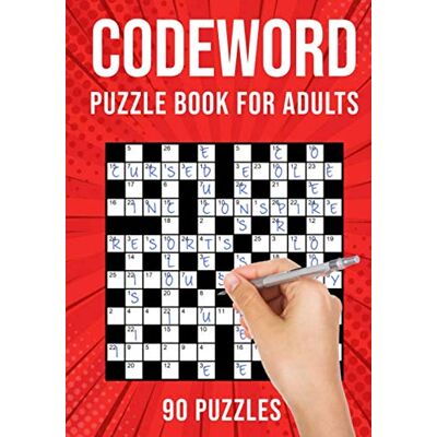 Publishing, Puzzle King Codeword Puzzle Books for Adults: Code Breaker / Code Word Puzzlebook 90 Puzzles (UK Version) - Publicité Publishing, Puzzle King Codeword Puzzle Books for Adults: Code Breaker / Code Word Puzzlebook 90 Puzzles (UK Version) - Publicité