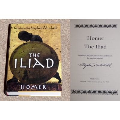 Homer The Iliad: (The Stephen Mitchell Translation) - Publicité Homer The Iliad: (The Stephen Mitchell Translation) - Publicité