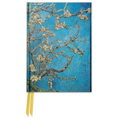 Almond Blossom by Van Gogh Foiled Pocket Journal - Publicité Almond Blossom by Van Gogh Foiled Pocket Journal - Publicité