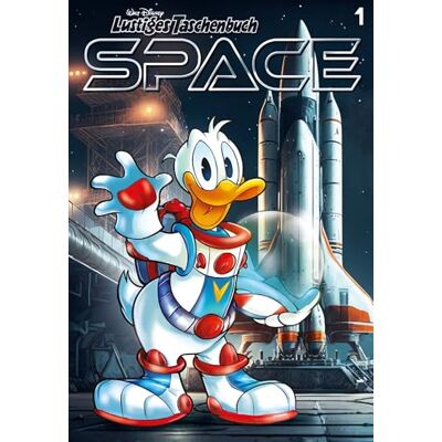 Disney Lustiges Taschenbuch Space 01 - Publicité Disney Lustiges Taschenbuch Space 01 - Publicité