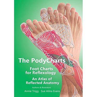 Trigg, Annie The PodyCharts Foot Charts for Reflexology: An atlas of reflected anatomy - Publicité Trigg, Annie The PodyCharts Foot Charts for Reflexology: An atlas of reflected anatomy - Publicité