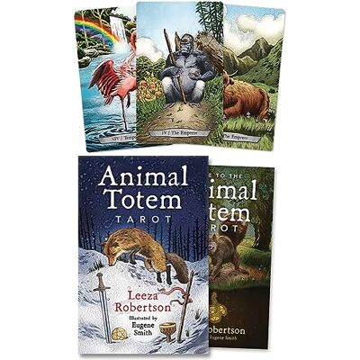 Robertson, Leeza Animal Totem Tarot - Publicité Robertson, Leeza Animal Totem Tarot - Publicité
