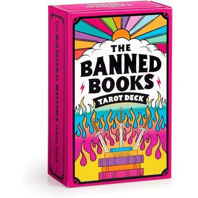 Galison Banned Books Tarot Card Set - Publicité Galison Banned Books Tarot Card Set - Publicité