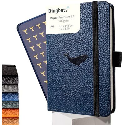Dingbats* Notebooks Dingbats* Faune Petit Carnet de Notes A6 Quadrillé Couverture Rigide, Journal en Cuir PU Poche, Fermeture élastique, Porte-stylo, Marque-page - Publicité Dingbats* Notebooks Dingbats* Faune Petit Carnet de Notes A6 Quadrillé Couverture Rigide, Journal en Cuir PU Poche, Fermeture élastique, Porte-stylo, Marque-page - Publicité