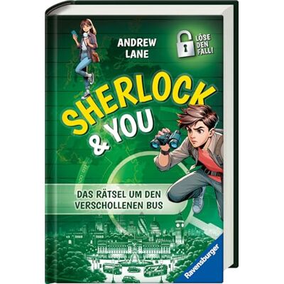 Lane, Andrew Sherlock & You, Band 3 Das Rätsel um den verschollenen Bus - Publicité Lane, Andrew Sherlock & You, Band 3 Das Rätsel um den verschollenen Bus - Publicité