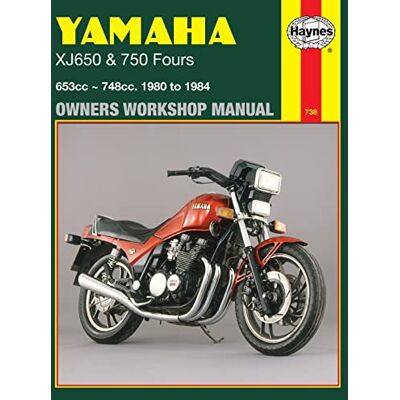 Haynes Yamaha XJ 650 and XJ 750 Fours Owners Workshop Manual, No. M738: '80-'84 - Publicité Haynes Yamaha XJ 650 and XJ 750 Fours Owners Workshop Manual, No. M738: '80-'84 - Publicité