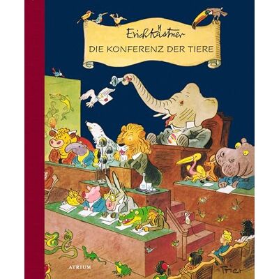 Kästner, Erich Die Konferenz der Tiere - Publicité Kästner, Erich Die Konferenz der Tiere - Publicité
