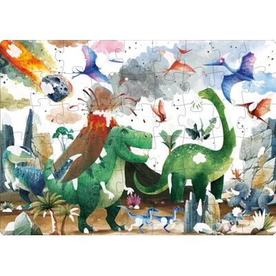 Gaule, Matteo Puzzle magique à l'eau Les dinosaures - Publicité Gaule, Matteo Puzzle magique à l'eau Les dinosaures - Publicité