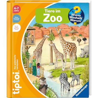 Friese, Inka tiptoi® Wieso? Weshalb? Warum? Tiere im Zoo - Publicité Friese, Inka tiptoi® Wieso? Weshalb? Warum? Tiere im Zoo - Publicité