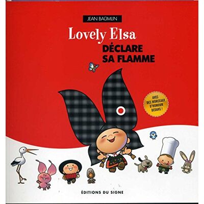 Baümlin, Jean Lovely Elsa Déclare Sa Flamme Tome 1 - Publicité Baümlin, Jean Lovely Elsa Déclare Sa Flamme Tome 1 - Publicité
