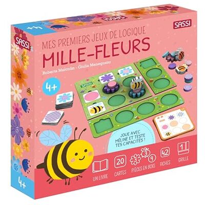 Marcolin, Roberta Mes premiers jeux de logique Mille-fleurs - Publicité Marcolin, Roberta Mes premiers jeux de logique Mille-fleurs - Publicité