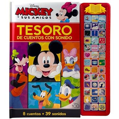 Sound Storybook Treasury Spanish Disney: Mickey and Friends - Publicité Sound Storybook Treasury Spanish Disney: Mickey and Friends - Publicité