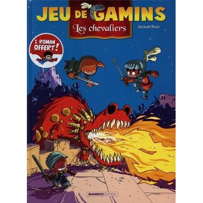 Jeu de gamins tome 03 + Poche offert: Les chevaliers - Publicité Jeu de gamins tome 03 + Poche offert: Les chevaliers - Publicité