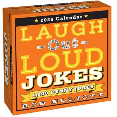 Elliott, Rob Laugh-Out-Loud Jokes 2026 Day-to-Day Calendar: 1,000 Punny Jokes - Publicité Elliott, Rob Laugh-Out-Loud Jokes 2026 Day-to-Day Calendar: 1,000 Punny Jokes - Publicité