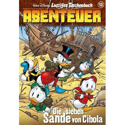 Disney Lustiges Taschenbuch Abenteuer 12: Die sieben Sande von Cibola - Publicité Disney Lustiges Taschenbuch Abenteuer 12: Die sieben Sande von Cibola - Publicité