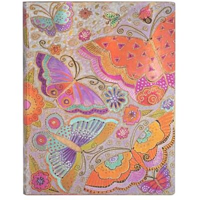 Paperblanks Carnet souple Ligné Ultra 180×230mm Flexis série Papillons 240 pages - Publicité Paperblanks Carnet souple Ligné Ultra 180×230mm Flexis série Papillons 240 pages - Publicité