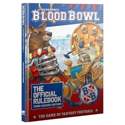 Games Workshop Blood Bowl Third Season Official Rulebook 2025 - Publicité Games Workshop Blood Bowl Third Season Official Rulebook 2025 - Publicité